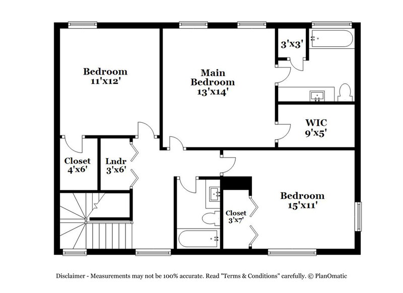 1,875/Mo, 3284 Sable Run Rd Atlanta, GA 30349 Floor Plan View 2