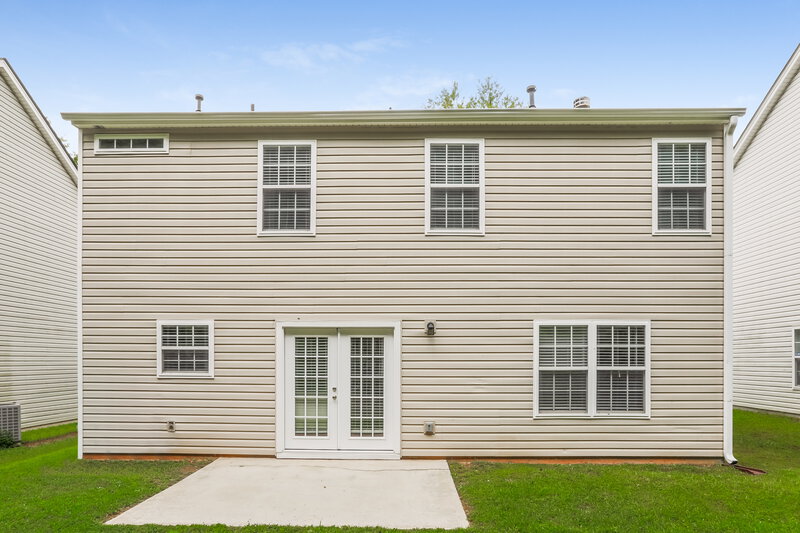 1,875/Mo, 3284 Sable Run Rd Atlanta, GA 30349 Rear View