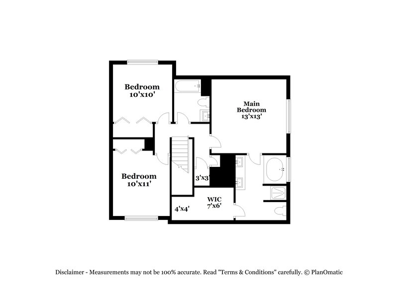 2,620/Mo, 733 River Mist Dr Jonesboro, GA 30238 Floorplan View 2