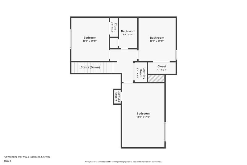0/Mo, 4250 Winding Trail Way Douglasville, GA 30135 Floorplan View 2