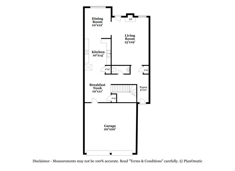 2,595/Mo, 4038 Lake Manor Way Atlanta, GA 30349 Floor Plan View