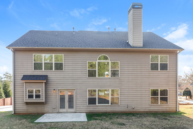 3,150/Mo, 3882 Reece Farms Dr Powder Springs, GA 30127 Rear View