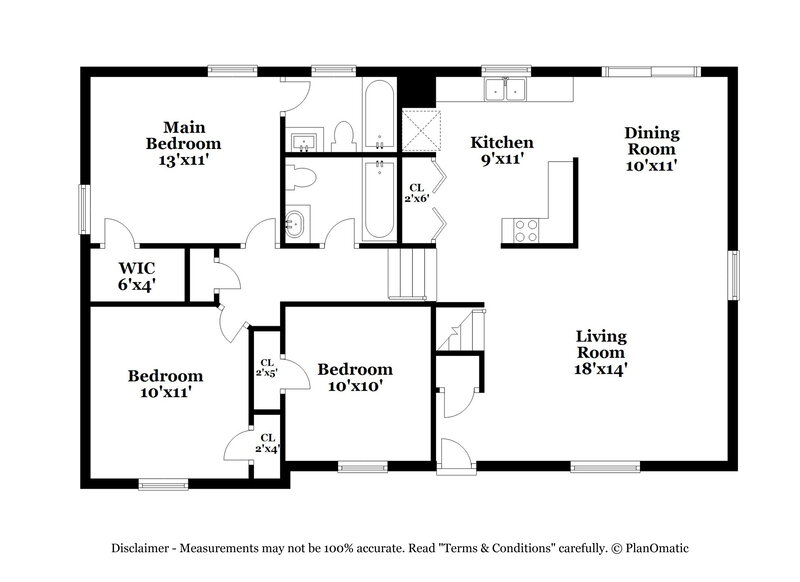 1,865/Mo, 4 Dove Trl Cartersville, GA 30120 Floor Plan View
