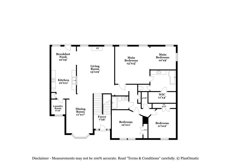 2,125/Mo, 6141 Urswick Ter Douglasville, GA 30135 Floor Plan View 2