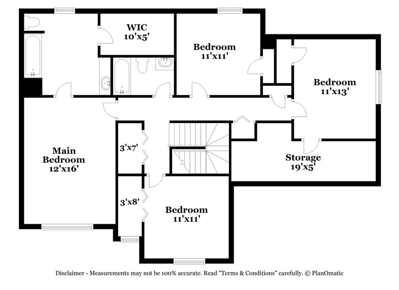 3,250/Mo, 2910 Water Lily Ct Austell, GA 30106 Floor Plan View
