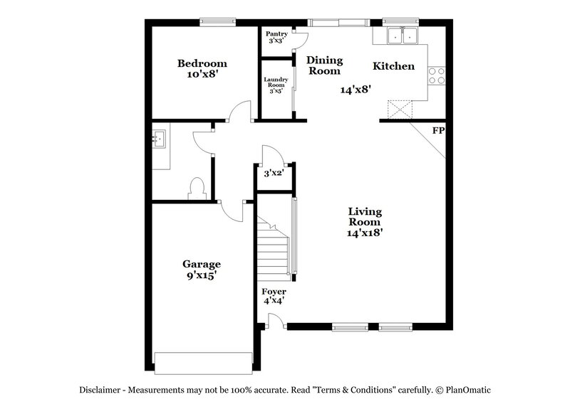 2,025/Mo, 204 Springbottom Dr Lawrenceville, GA 30046 Floor Plan View