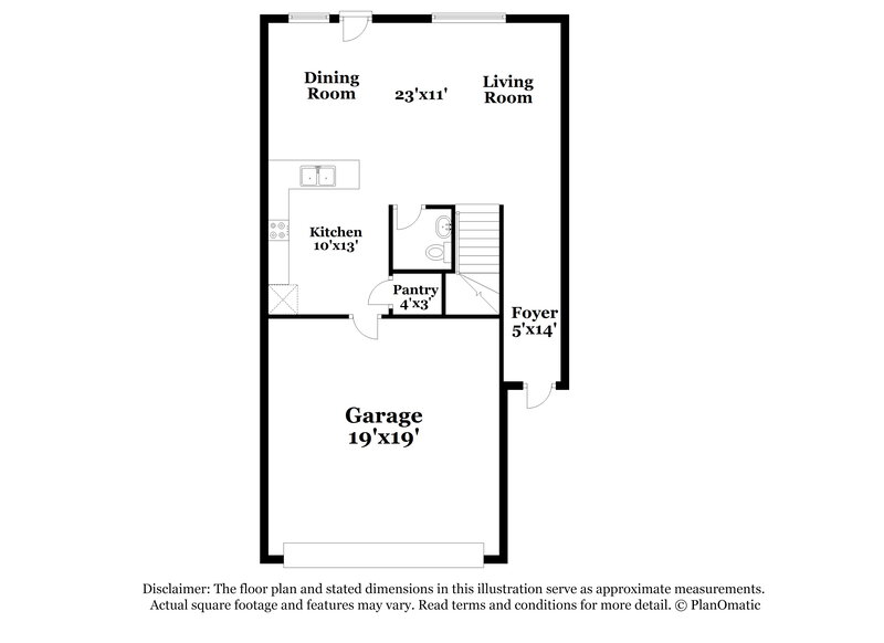 2,100/Mo, 3124 Broadleaf Trl Fairburn, GA 30213 Floorplan View