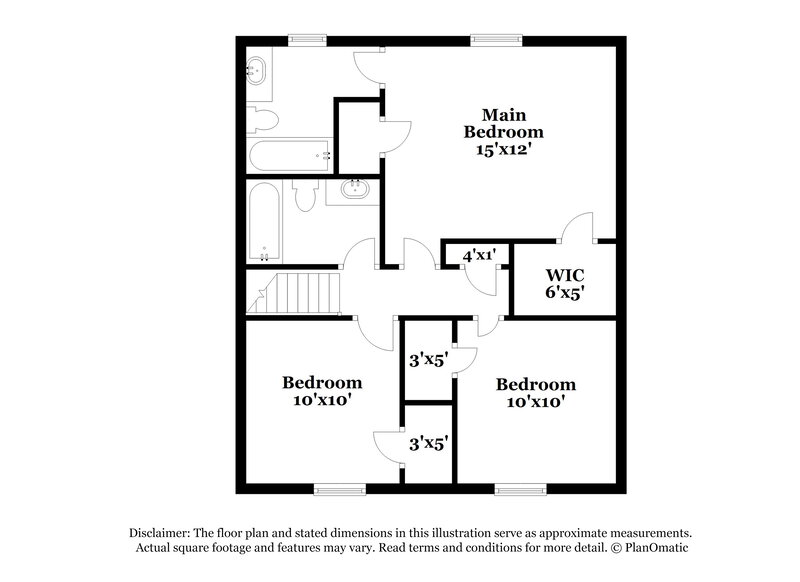1,905/Mo, 3862 Narron Dr NW Atlanta, GA 30331 Floor Plan View 3