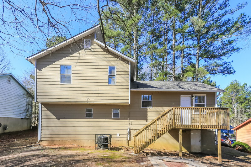 1,905/Mo, 3862 Narron Dr NW Atlanta, GA 30331 Rear View