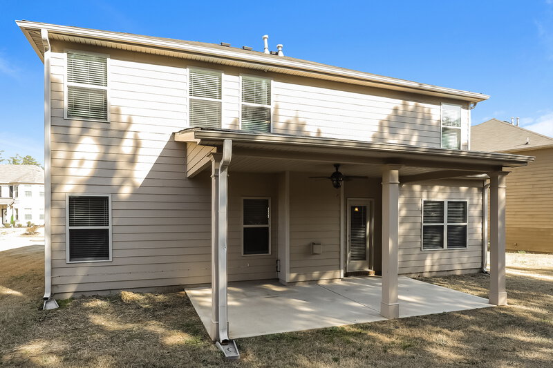 3,530/Mo, 6728 Oak Hill Pl Fairburn, GA 30213 Rear View
