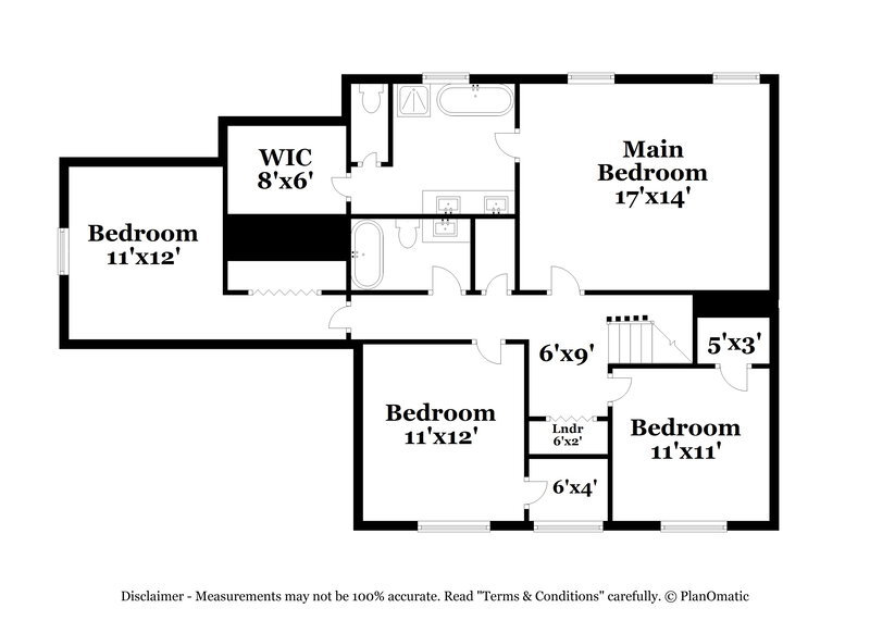 2,245/Mo, 4970 Promenade Dr SW Atlanta, GA 30331 Floor Plan View 2