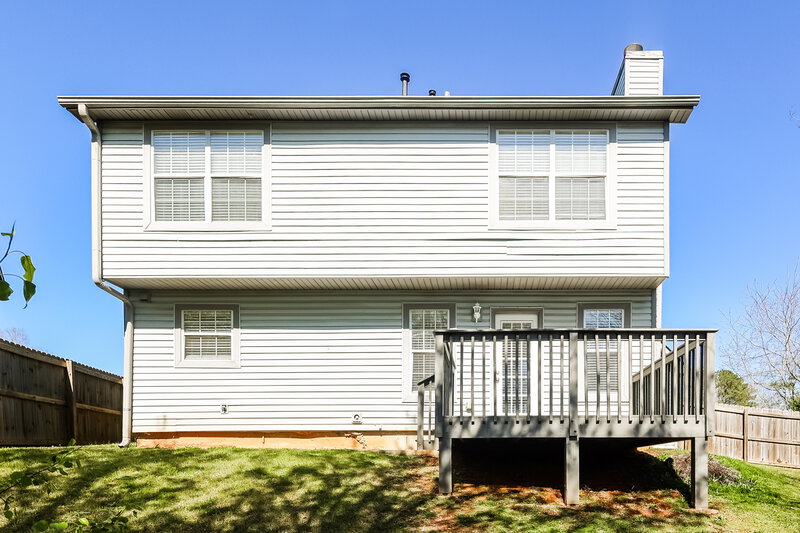 2,095/Mo, 7605 Briar Crest Ct Riverdale, GA 30296 Rear View