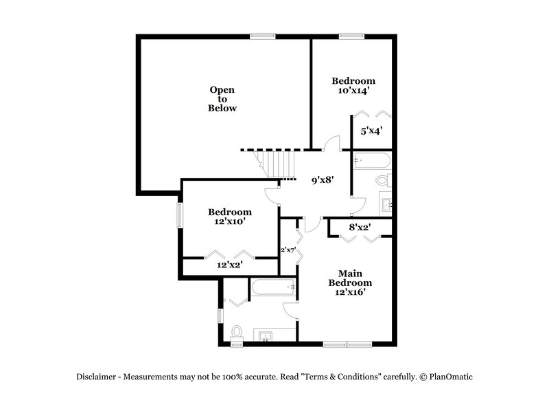2,200/Mo, 1255 W Oaks Way Woodstock, GA 30188 Floorplan View 2