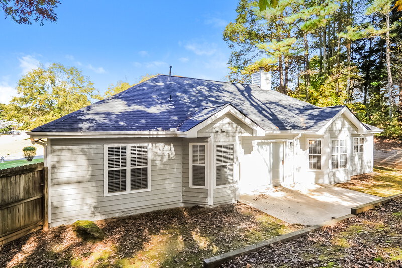 1,925/Mo, 2057 Colony Dr Canton, GA 30114 Rear View