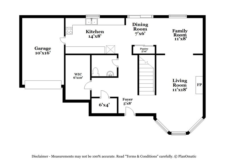 4,030/Mo, 3730 Rhoanoke Ct Duluth, GA 30096 Floor Plan View 2