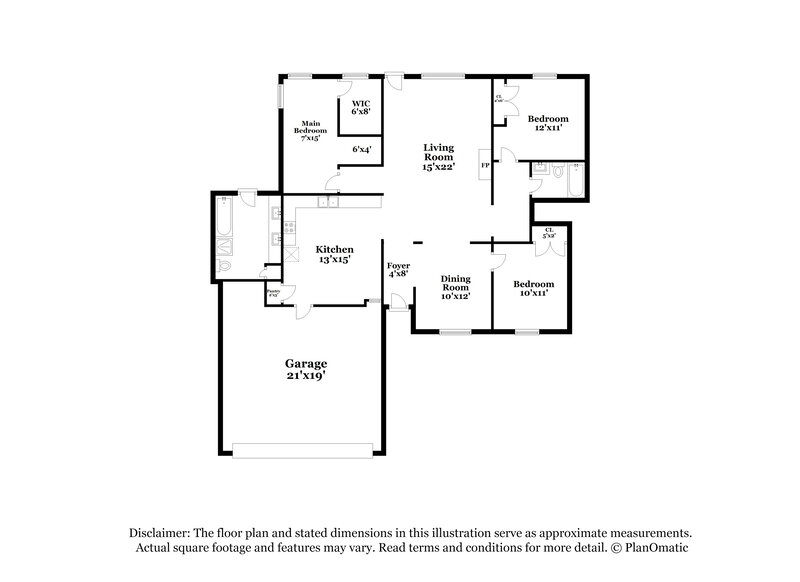 1,930/Mo, 215 Gilliam Ct Locust Grove, GA 30248 Floor Plan View