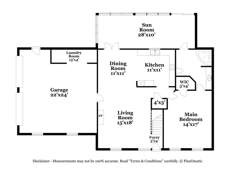 2,910/Mo, 9245 Tara Dr SW Covington, GA 30014 Floor Plan View