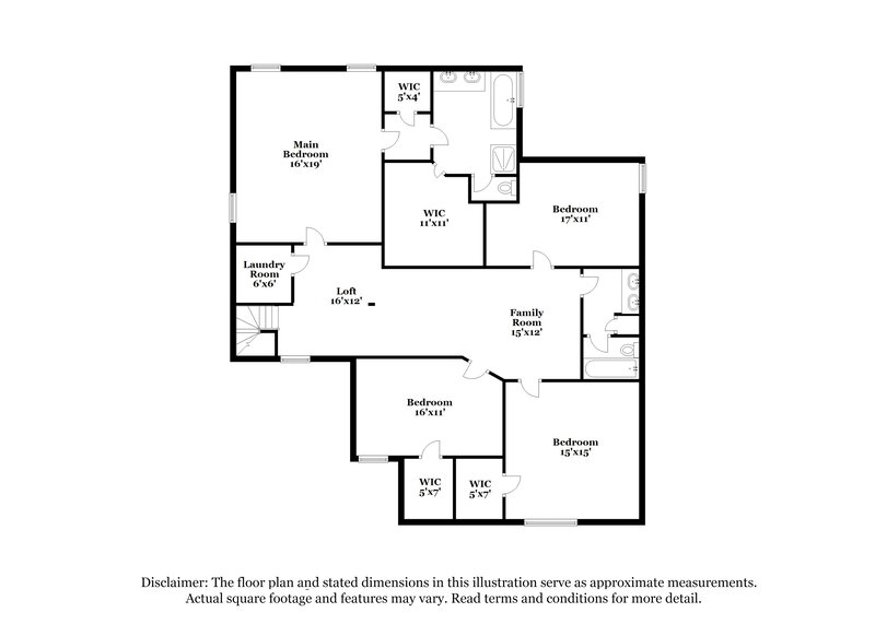 2,435/Mo, 2000 Theberton Trl Locust Grove, GA 30248 Floor Plan View 2