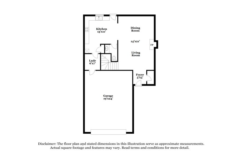 1,840/Mo, 2032 Appaloosa Way SW Conyers, GA 30012 Floor Plan View 2