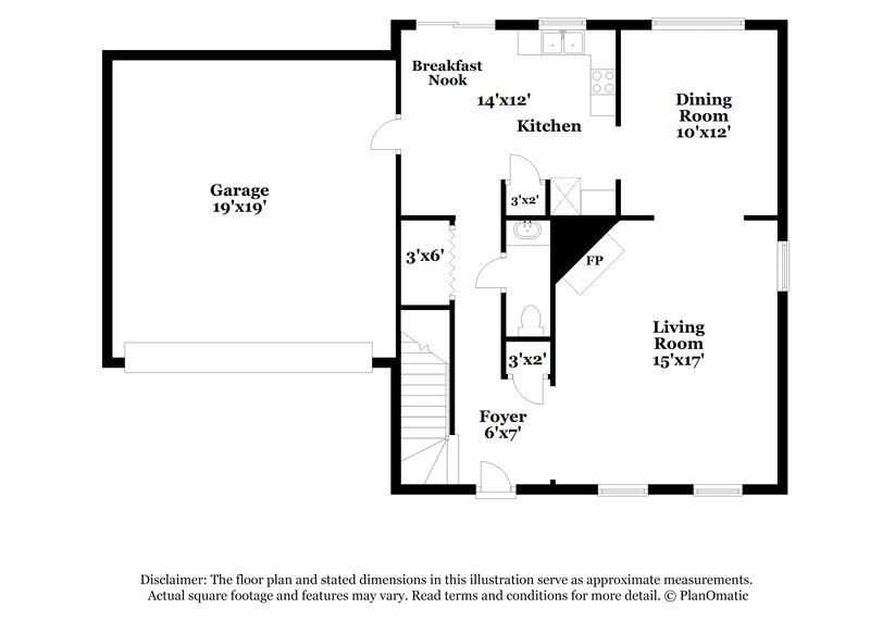 1,680/Mo, 2611 Essex Ct SE Conyers, GA 30013 Floor Plan View