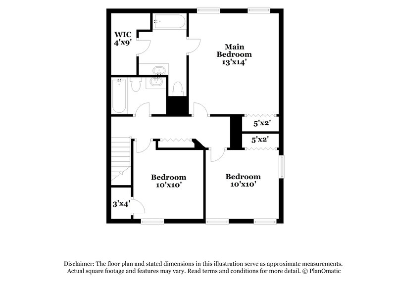 1,680/Mo, 2611 Essex Ct SE Conyers, GA 30013 Floor Plan View 2