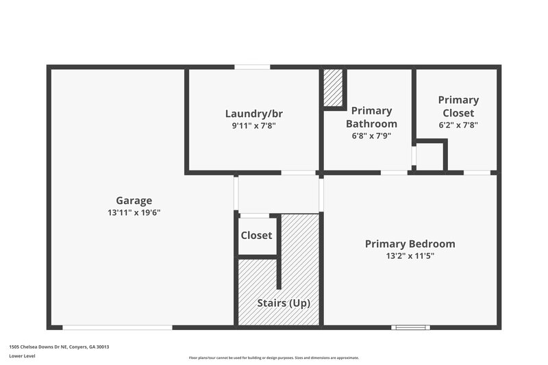 1,500/Mo, 1505 Chelsea Downs Dr NE Conyers, GA 30013 Floor Plan View 2