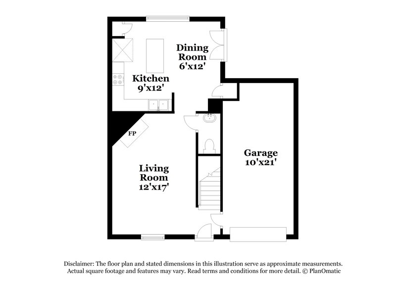 1,745/Mo, 125 Lakebirch Dr Covington, GA 30016 Floor Plan View
