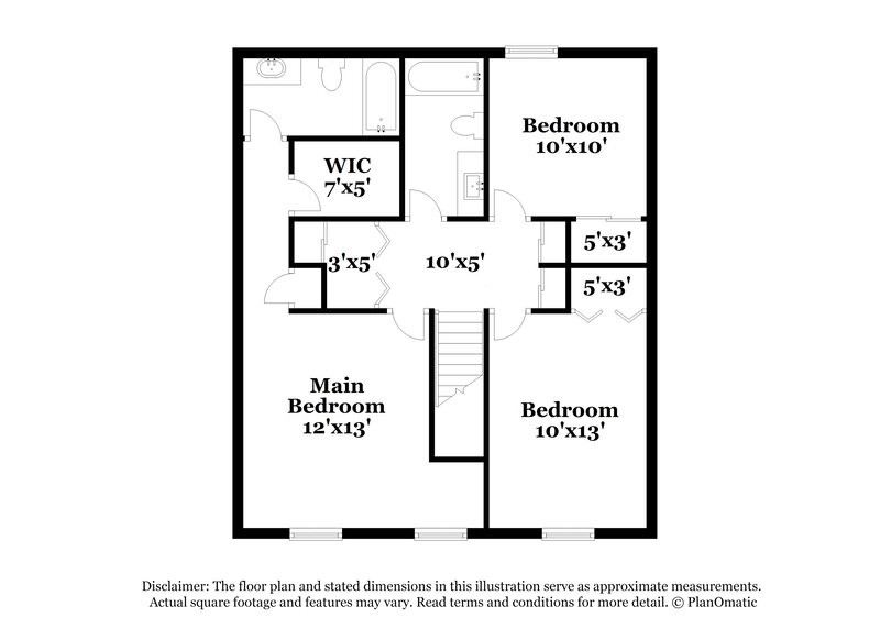 1,745/Mo, 125 Lakebirch Dr Covington, GA 30016 Floor Plan View 2