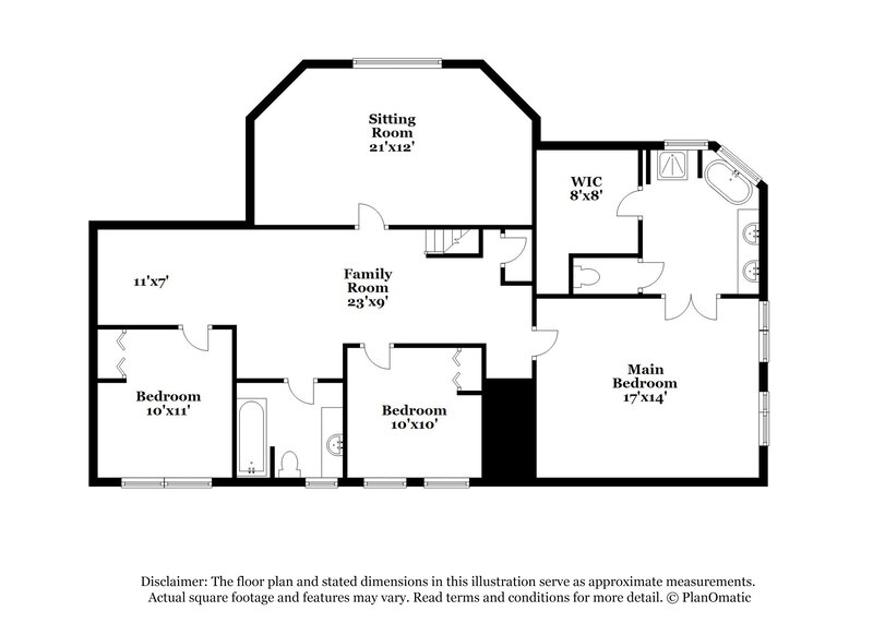 2,590/Mo, 345 Radcliffe Trace Covington, GA 30016 Floor Plan View