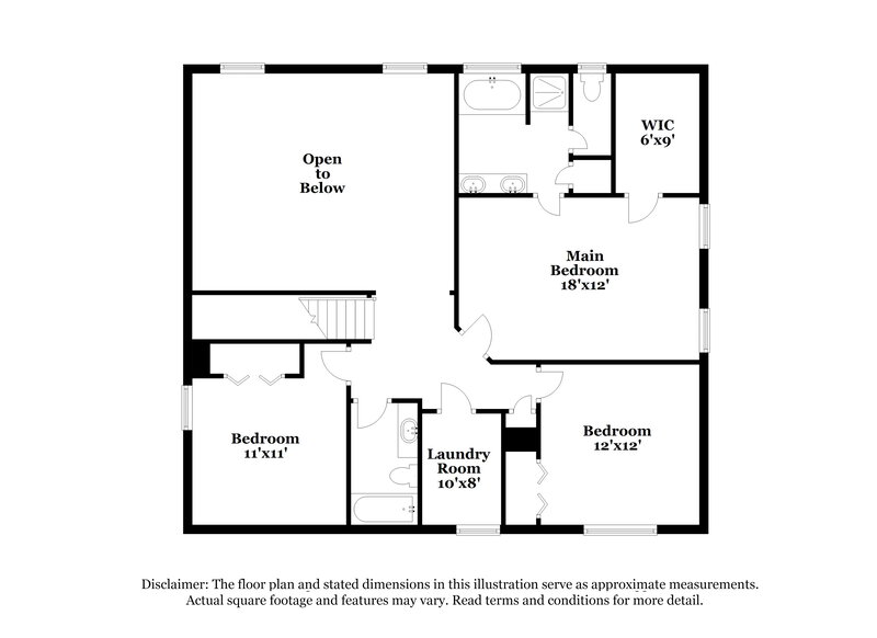 3,060/Mo, 3791 Landgraf Cove Decatur, GA 30034 Floor Plan View 2