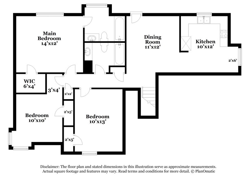 2,060/Mo, 3806 Raiders Ridge Dr Lithonia, GA 30038 Floor Plan View 2