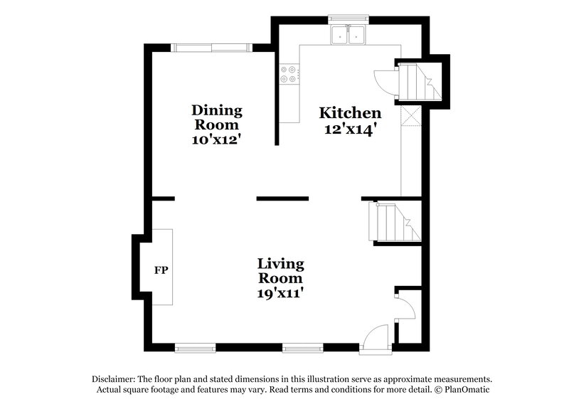 1,705/Mo, 3678 Waverly Oaks Way SW Snellville, GA 30039 Floor Plan View