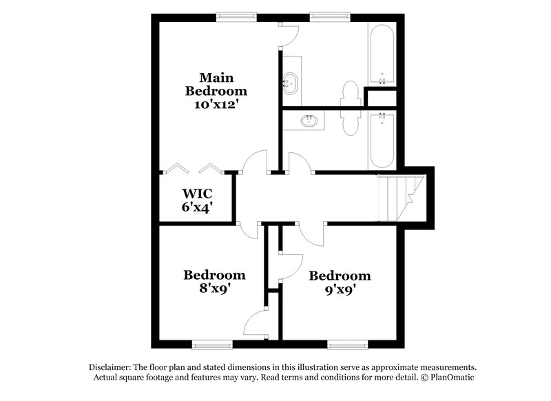 1,870/Mo, 2541 Ripple Way NW Lawrenceville, GA 30043 Floor Plan View 2