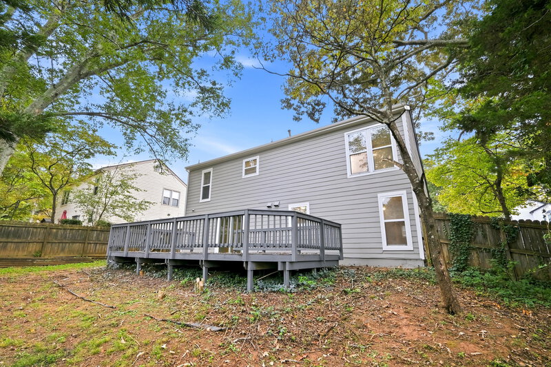 1,890/Mo, 1733 Laurel Creek Circle Lithonia, GA 30058 Rear View