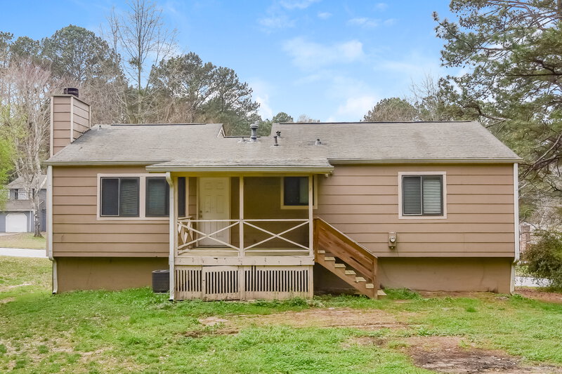 2,005/Mo, 1260 Halter Ln Lithonia, GA 30058 Rear View