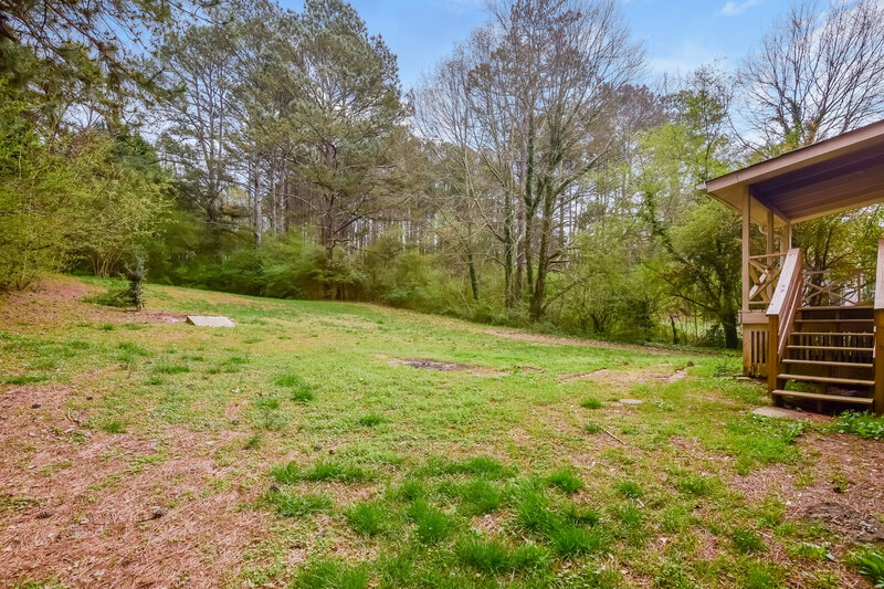 2,005/Mo, 1260 Halter Ln Lithonia, GA 30058 Rear View 2