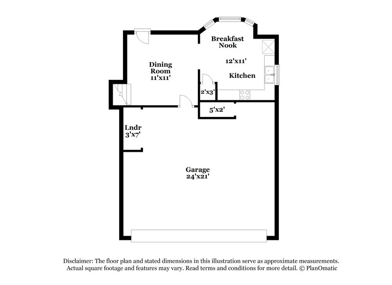 1,760/Mo, 7186 Fair Harbor Way Lithonia, GA 30058 Floorplan View