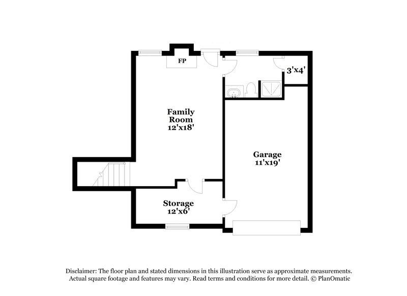 1,820/Mo, 6356 Laurel Post Dr Lithonia, GA 30058 Floor Plan View