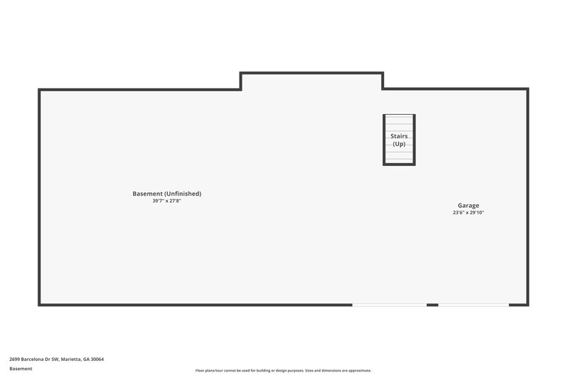 2,215/Mo, 2699 Barcelona Dr SW Marietta, GA 30064 Floor Plan View 2