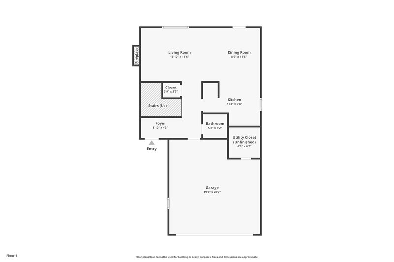 1,545/Mo, 1366 To Lani Farm Rd Stone Mountain, GA 30083 Floor Plan View