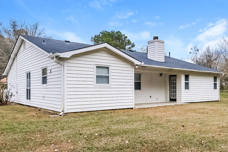 1,760/Mo, 831 Jefferson Dr SW Conyers, GA 30094 Rear Entrance View