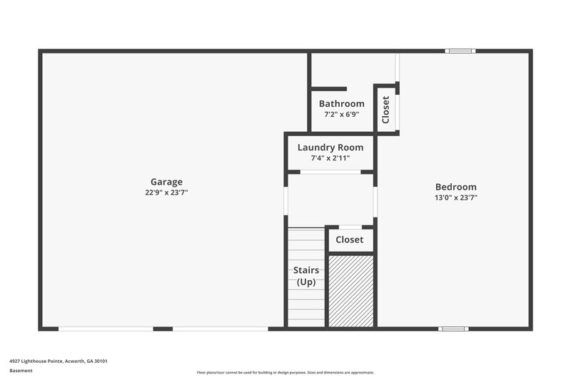 2,095/Mo, 4927 Lighthouse Pt NW Acworth, GA 30101 Floor Plan View
