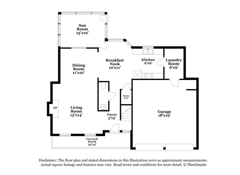2,780/Mo, 4405 Grove Dr NW Acworth, GA 30101 Floor Plan View