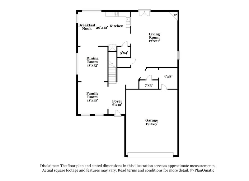 2,405/Mo, 1025 Franklin Court Austell, GA 30106 Floor Plan View