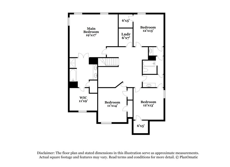 2,405/Mo, 1025 Franklin Court Austell, GA 30106 Floor Plan View 2