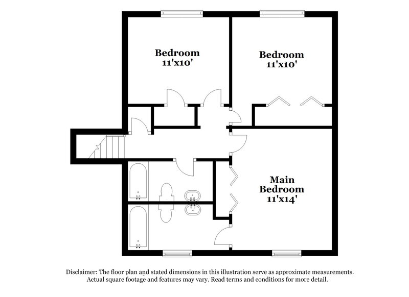 2,115/Mo, 4306 Jones Ct Powder Springs, GA 30127 Floorplan View 2