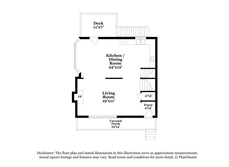 1,700/Mo, 4710 Spring Gate Dr SW Powder Springs, GA 30127 Floor Plan View