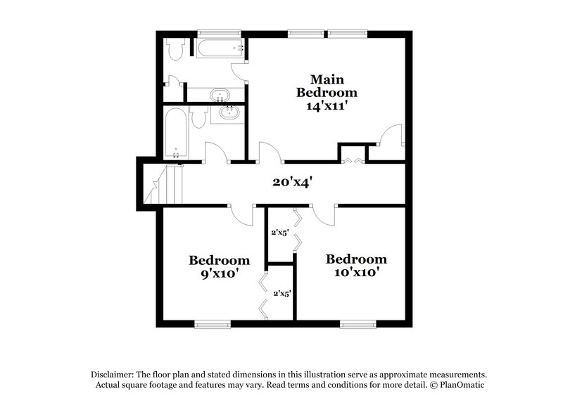 1,700/Mo, 4710 Spring Gate Dr SW Powder Springs, GA 30127 Floor Plan View 2