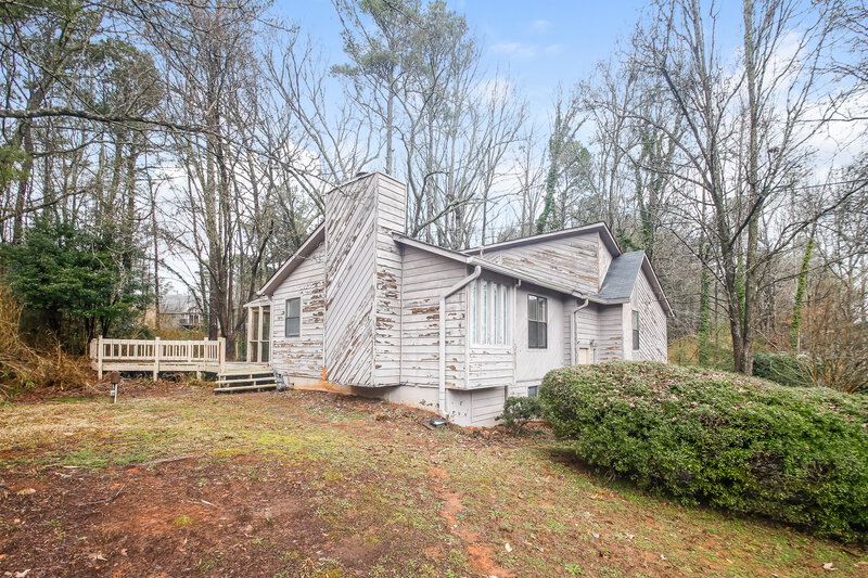 1,765/Mo, 4180 Woodcrest Dr SW Powder Springs, GA 30127 Rear View 4