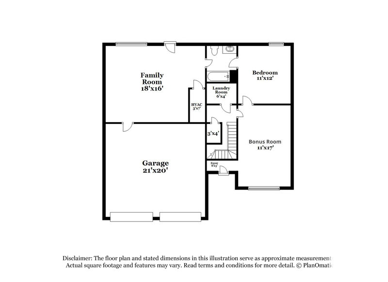 2,290/Mo, 4107 Mistymorn Ln Powder Springs, GA 30127 Floorplan View 2